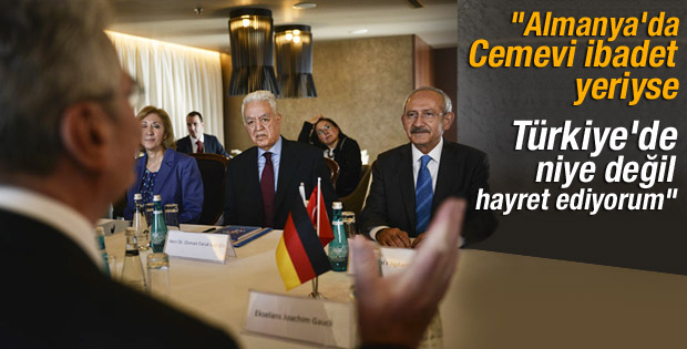 Kılıçdaroğlu-Gauck görüşmesinde Aleviler konuşuldu