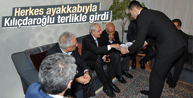 Herkes ayakkabılı Kılıçdaroğlu değil