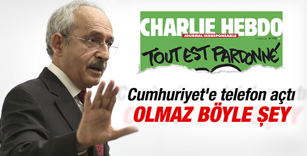 Kılıçdaroğlu'ndan Cumhuriyet'e geçmiş olsun telefonu