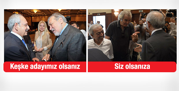 Kılıçdaroğlu Büyük Uzlaşı için sanatçılarla buluştu