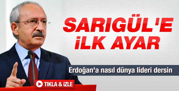 Kılıçdaroğlu'ndan Sarıgül'ün sözlerine tepki - izle