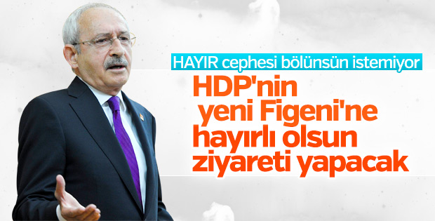 Kılıçdaroğlu, HDP Eş Genel Başkanı ile görüşecek