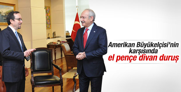 ABD Büyükelçisi Bass'tan Kılıçdaroğlu'na ziyaret