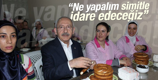 Kemal Kılıçdaroğlu Denizli'de işçilerle kahvaltı yaptı