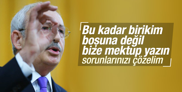 Kılıçdaroğlu: Çark eden parti değiliz