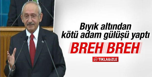 Kılıçdaroğlu Davutoğlu'na breh breh dedi