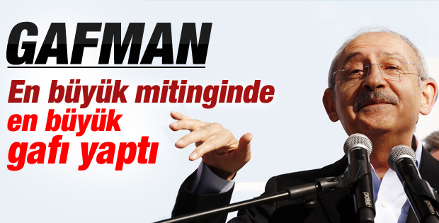 Kemal Kılıçdaroğlu'ndan yeni gaf
