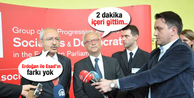 Erdoğan ile Esad'ı benzeten Kılıçdaroğlu'na cevap