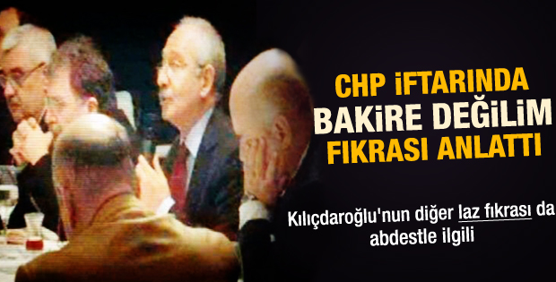 Kılıçdaroğlu iftarda 2 Laz fıkrası anlattı