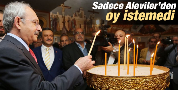 Kılıçdaroğlu Süryani Ortodoks kiliselerini ziyaret etti