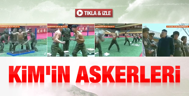 Kuzey Kore lideri Kim Kung Fu gösterisi izledi İZLE
