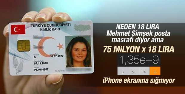 Yeni çipli kimlik kartlarının gerçek maliyeti