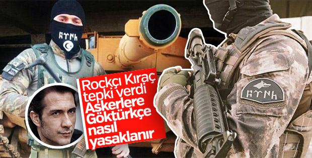 Göktürkçe yazılı armaların kaldırılmasına Kıraç'tan tepki