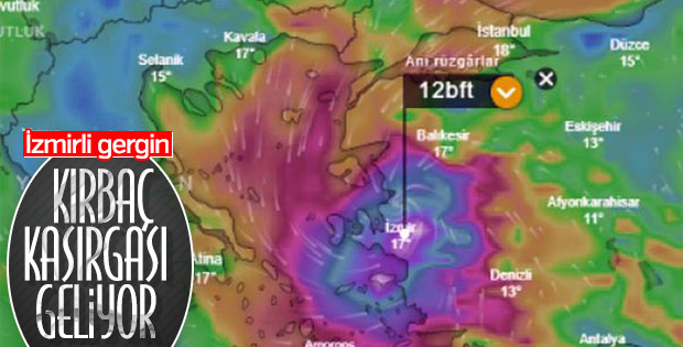 Kırbaç Kasırgası Türkiye'ye gelebilir