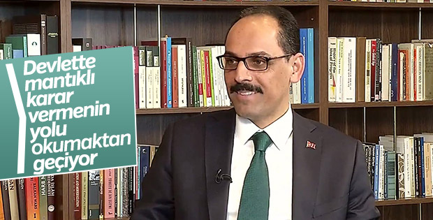 İbrahim Kalın okumanın önemini anlattı