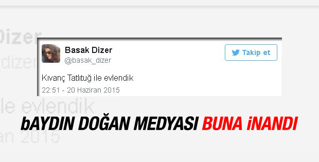 Başak Dizer hack'lendi