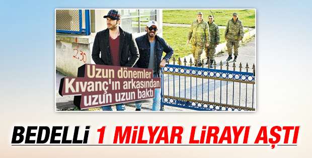 Bedelli askerlikten hazineye 1 milyar lira