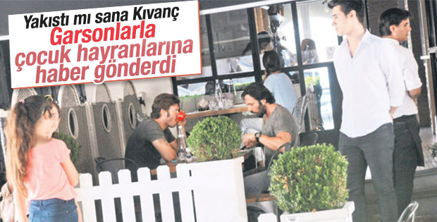 Kıvanç Tatlıtuğ küçük hayranını görmezden geldi