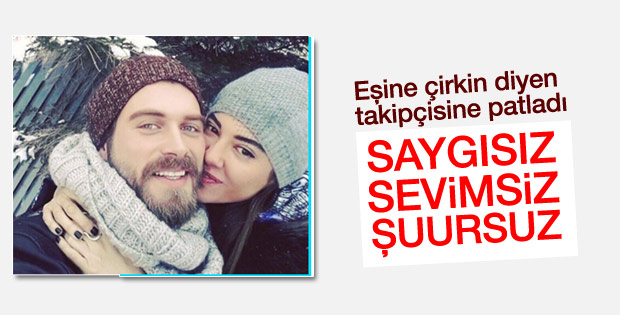 Kıvanç Tatlıtuğ takipçisine ateş püskürdü