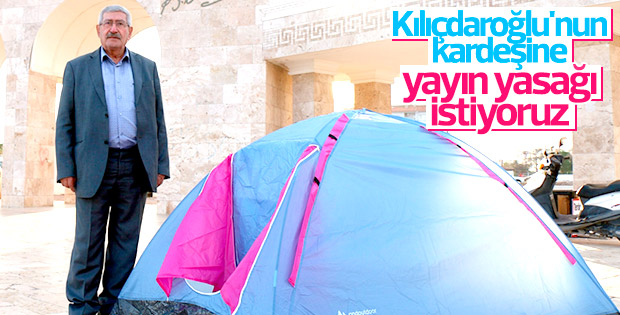 Celal Kılıçdaroğlu oturma eylemine başladı