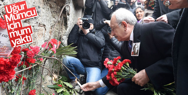 Kemal Kılıçdaroğlu Uğur Mumcu'yu andı