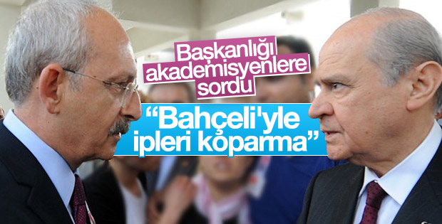 Akademisyenlerden Kılıçdaroğlu'na MHP uyarısı