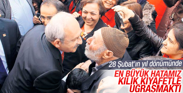 Kılıçdaroğlu özeleştiri yaptı