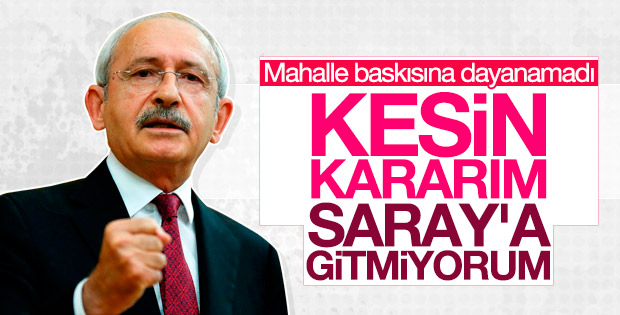 Kılıçdaroğlu Külliye'deki adli yıl açılışına katılmayacak