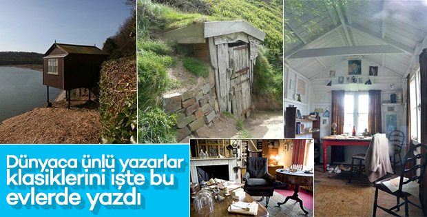 Klasiklerin yazıldığı inziva köşeleri