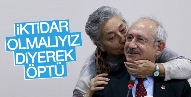 Kemal Kılıçdaroğlu'nu öperek iktidar isteyen partili