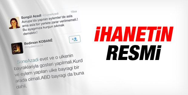 Kobani eylemcilerinin ikiyüzlülüğü deşifre oldu