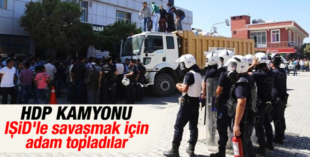 HDP'li vekilin Kobani'ye savaşçı götürmesine izin çıkmadı İZLE