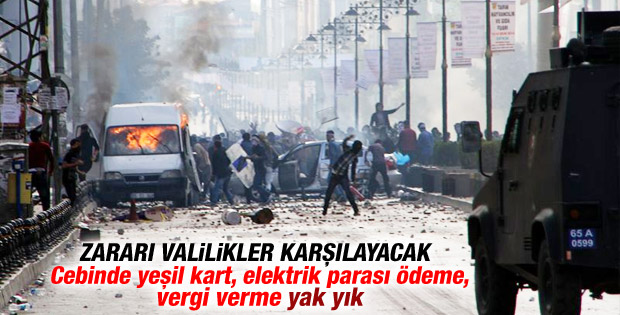 Kobani olaylarının faturası devletin kasasına kesildi