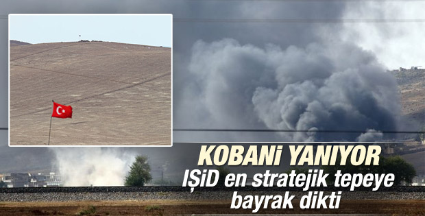 IŞİD Zorava'ya bayrak dikti Kobani'ye ulaştı İZLE