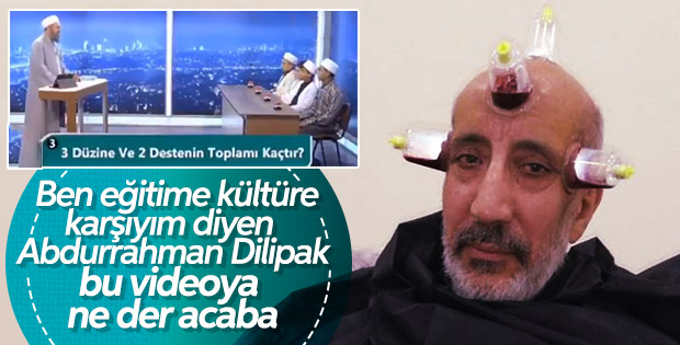 Eğitime karşı olan Dilipak'ın izlemesi gereken video