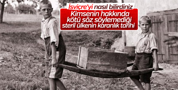 İsviçre'nin kara tarihi: Köle çocuklar