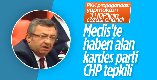 CHP'nin cezası onanan HDP'lilere üzüntüsü