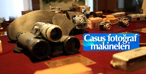 Casus fotoğraf makineleri müzede sergileniyor