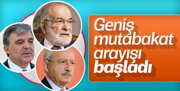 Abdullah Gül'den üst üste siyasi temaslar