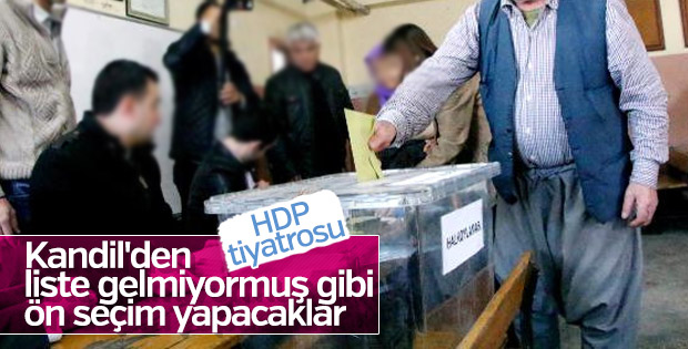 HDP'de gündem ön seçim