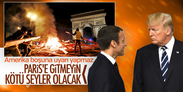 ABD'den Fransa'daki vatandaşlarına uyarı