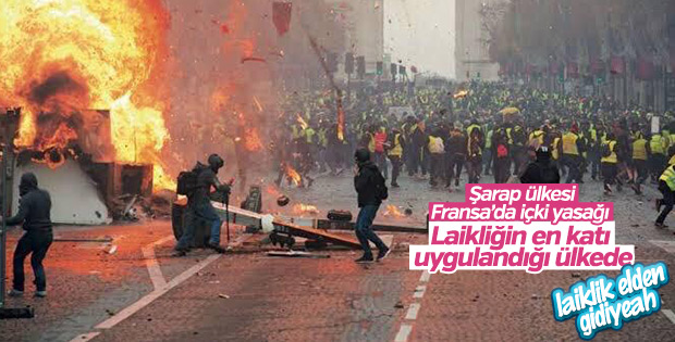 Fransa'da içki yasağı