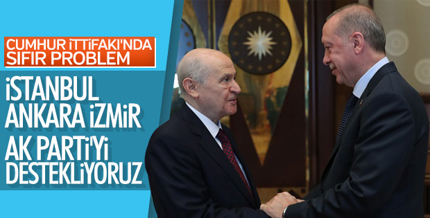 Cumhur İttifakı yerel seçime hazır