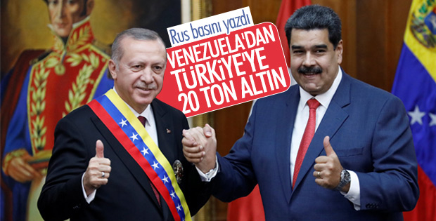 Venezuela'dan Türkiye'ye altın ihracı