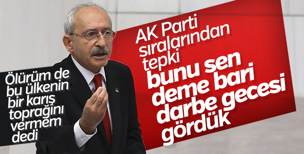Kılıçdaroğlu'nun konuşması sırasında yaşanan gerginlik