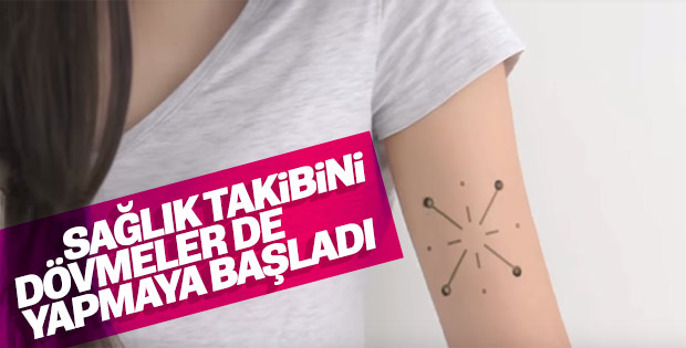 Bu akıllı dövmeler sağlığınızı sürekli takip edecek