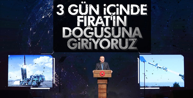 Erdoğan'dan Fırat'ın doğusuna operasyon sinyali
