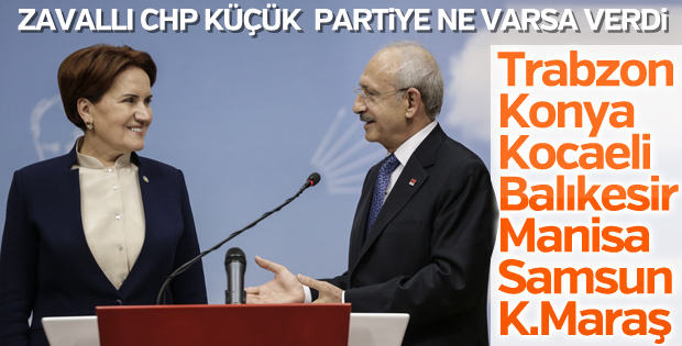 CHP ile İyi Parti anlaştı