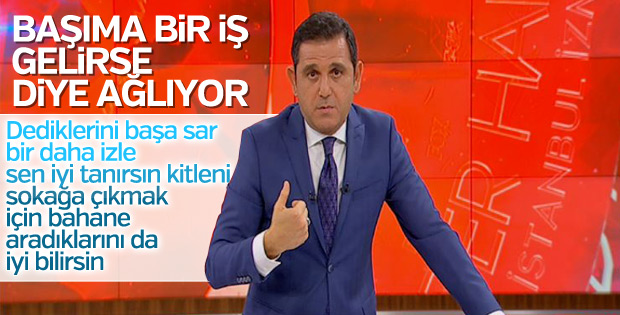 Fatih Portakal: Korkuyorum