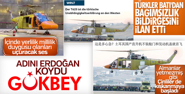 T625 milli helikopterin ismi Gökbey oldu